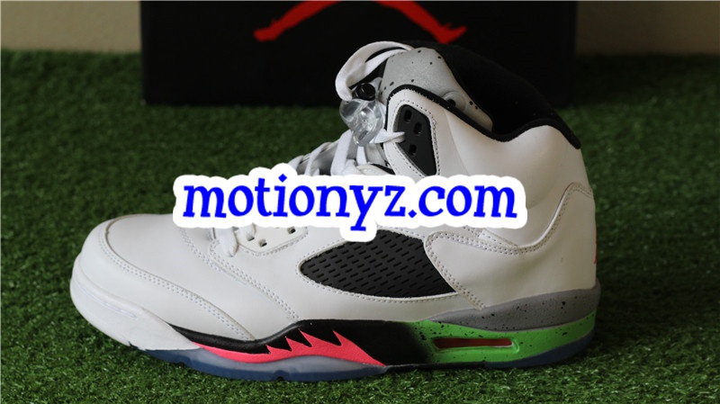 Authentic Air Jordan 5 Retro Poison Green